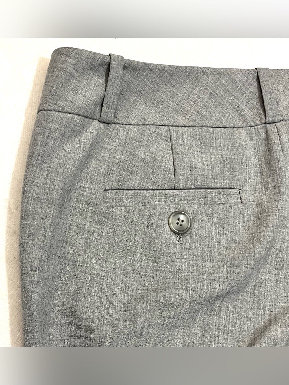 The Limited Collection Drew Fit Light Gray Dress Polyester Blend Pants Women’s 4 - Picture 15 of 16